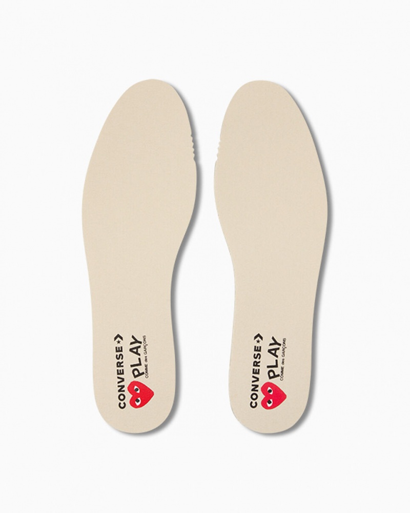 Converse Converse x Comme des Garçons PLAY Chuck 70 Svarta Vita Röda | 792TCGRJD