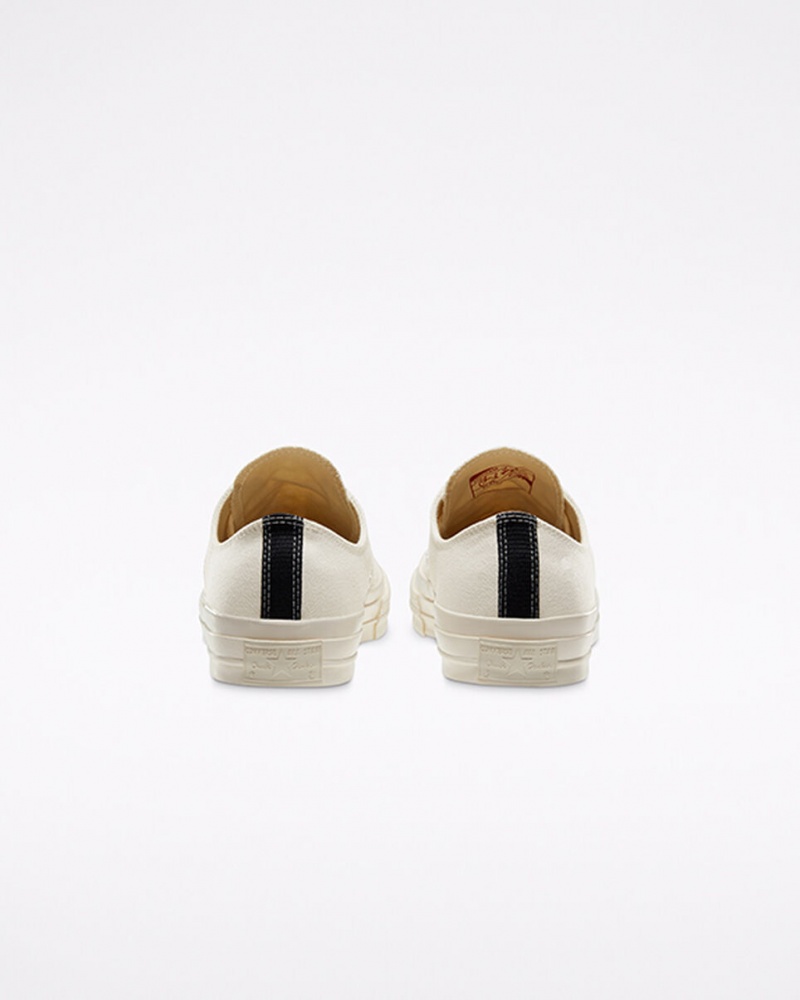 Converse Converse x Comme des Garçons PLAY Chuck 70 Vita Röda | 087XQSHMA