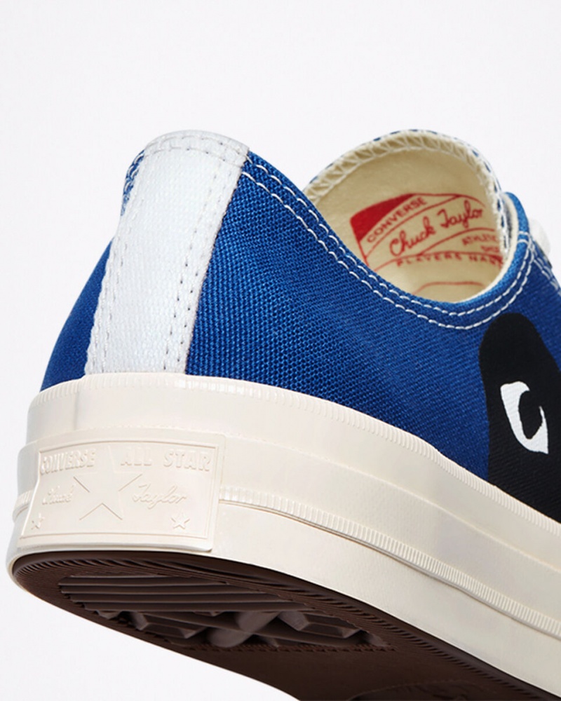 Converse Converse x Comme des Garçons PLAY Chuck 70 Blå Svarta | 291EAZSHF