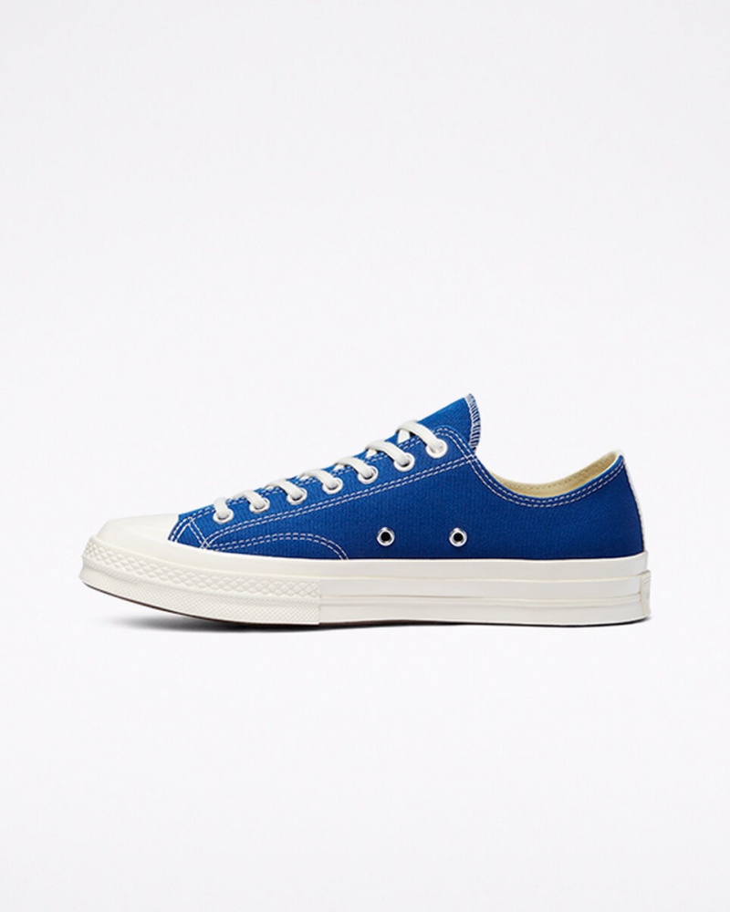 Converse Converse x Comme des Garçons PLAY Chuck 70 Blå Svarta | 291EAZSHF