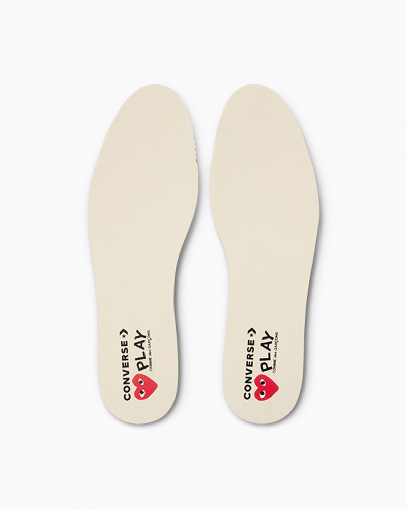 Converse Converse x Comme des Garçons PLAY Chuck 70 Svarta Vita Röda | 450TAVRFD