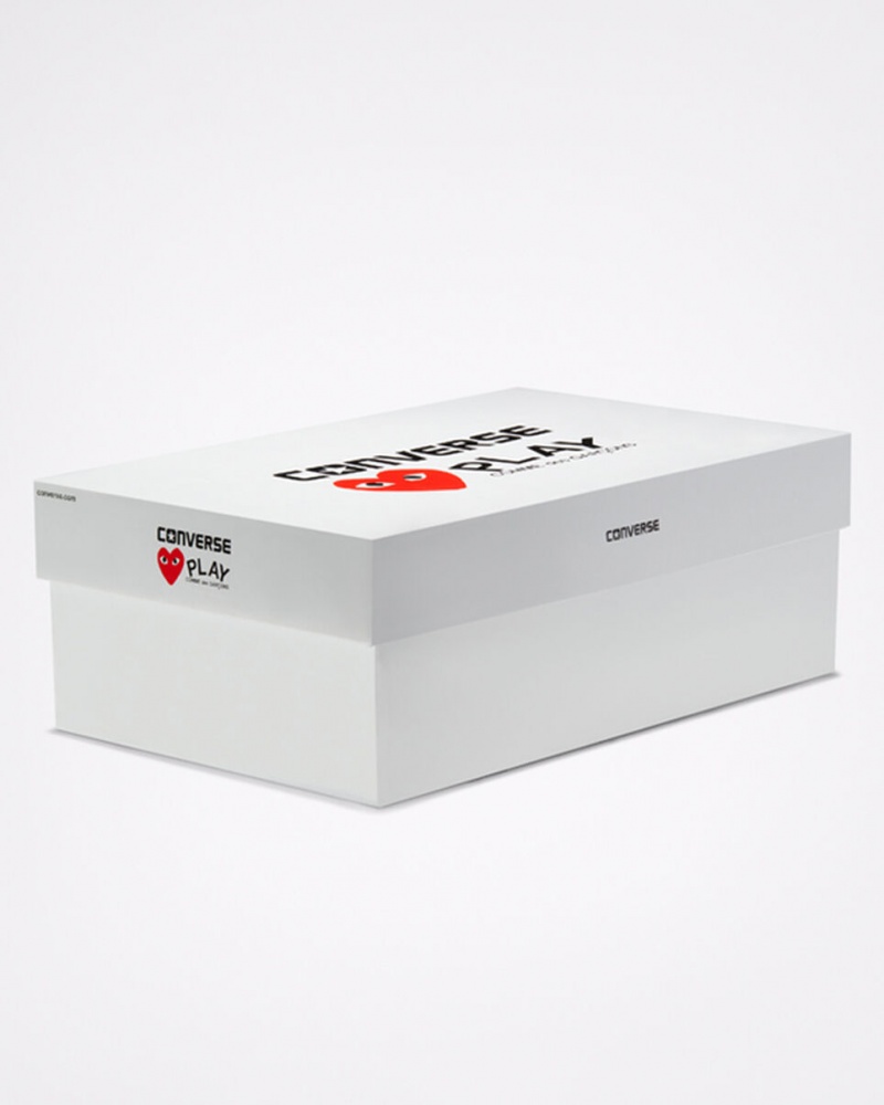 Converse Converse x Comme des Garçons PLAY Chuck 70 Svarta Vita Röda | 450TAVRFD