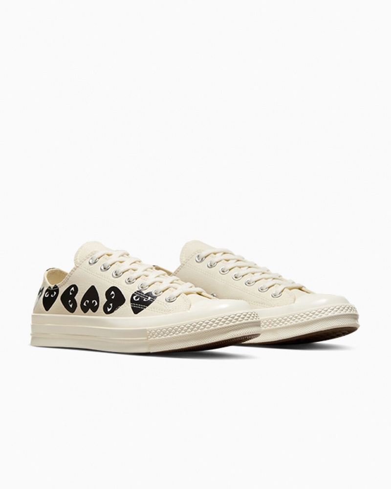Converse Converse x Comme des Garçons PLAY Chuck 70 Multi Heart Svarta | 346BNIKST