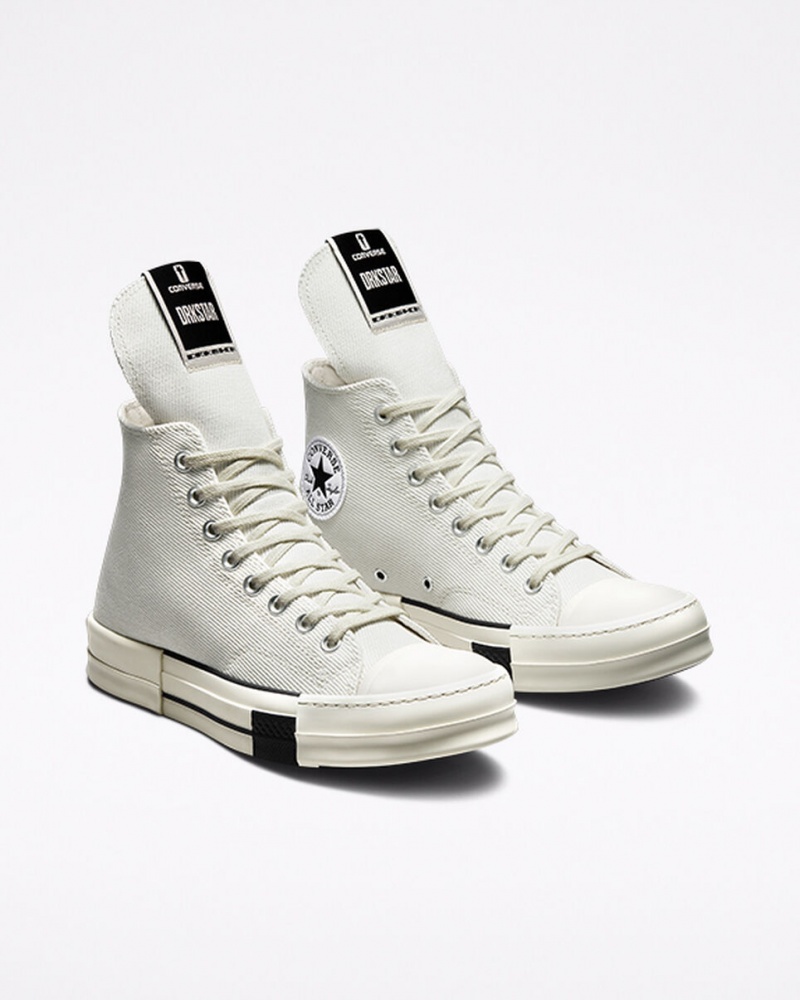 Converse Converse x DRKSHDW DRKSTAR Chuck 70 Vita Svarta | 760YQXAIE