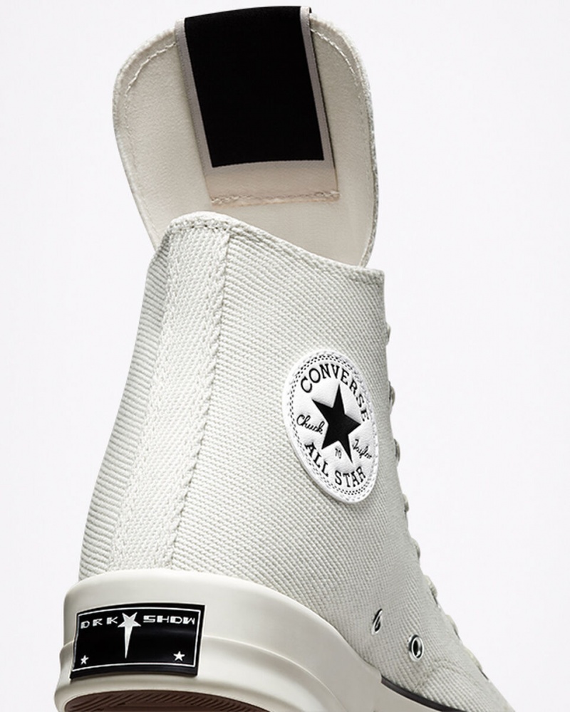 Converse Converse x DRKSHDW DRKSTAR Chuck 70 Vita Svarta | 760YQXAIE