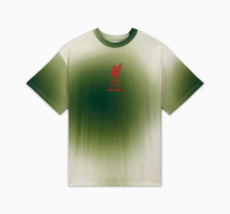 Converse Converse x LFC Away Kit T-Shirt Away Kit Gradient | 857JBUFHN