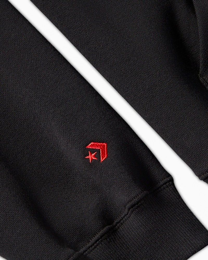 Converse Converse x LFC Loose-Fit Hoodie Svarta | 765QSUEVR