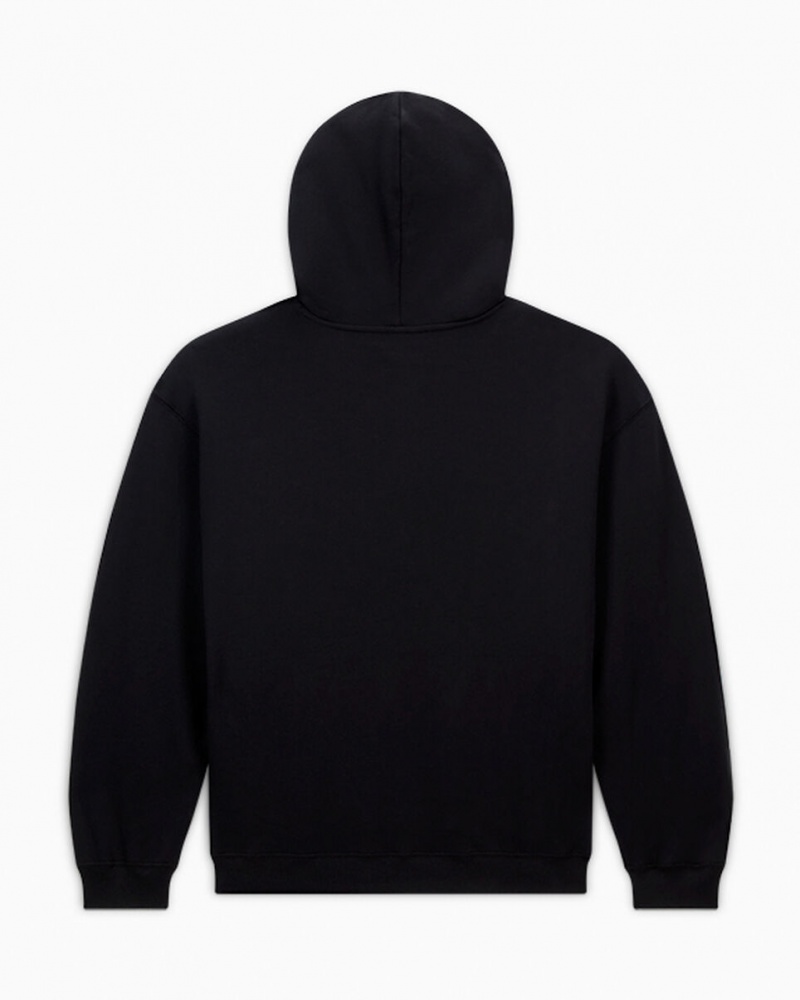 Converse Converse x LFC Loose-Fit Hoodie Svarta | 374ZVKOAH