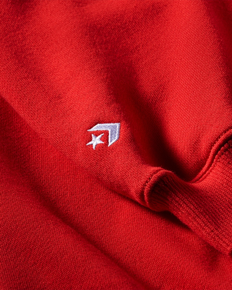 Converse Converse x LFC Loose-Fit Hoodie Tomato | 187GRLQZN