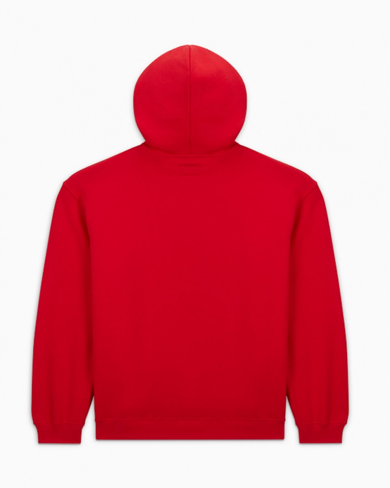 Converse Converse x LFC Loose-Fit Hoodie Tomato | 187GRLQZN