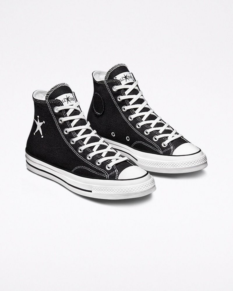 Converse Converse x Stüssy Chuck 70 Svarta Vita Svarta | 931KHSYPR