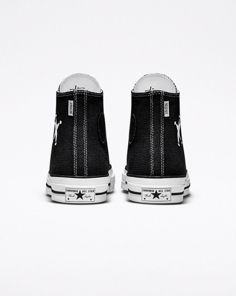 Converse Converse x Stüssy Chuck 70 Svarta Vita Svarta | 931KHSYPR