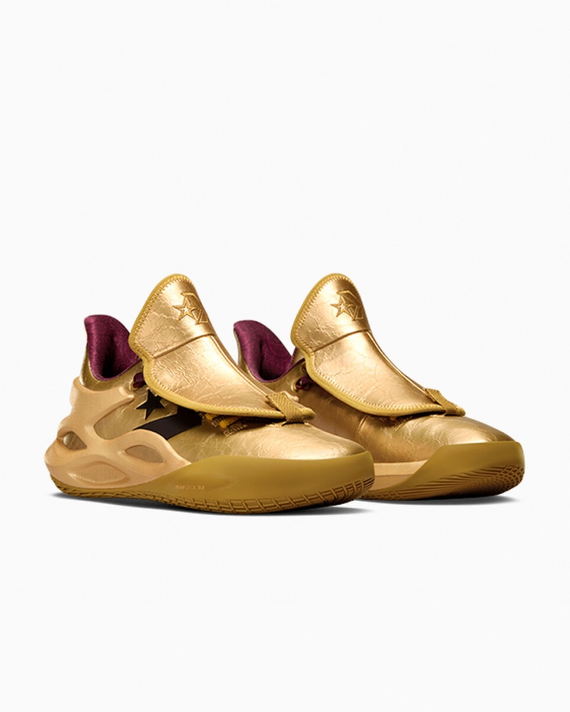Converse Converse x Wonka All Star BB Trilliant CX Guld Bruna Guld | 180JVGSZH