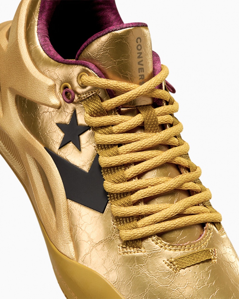 Converse Converse x Wonka All Star BB Trilliant CX Guld Bruna Guld | 062SOBUCV