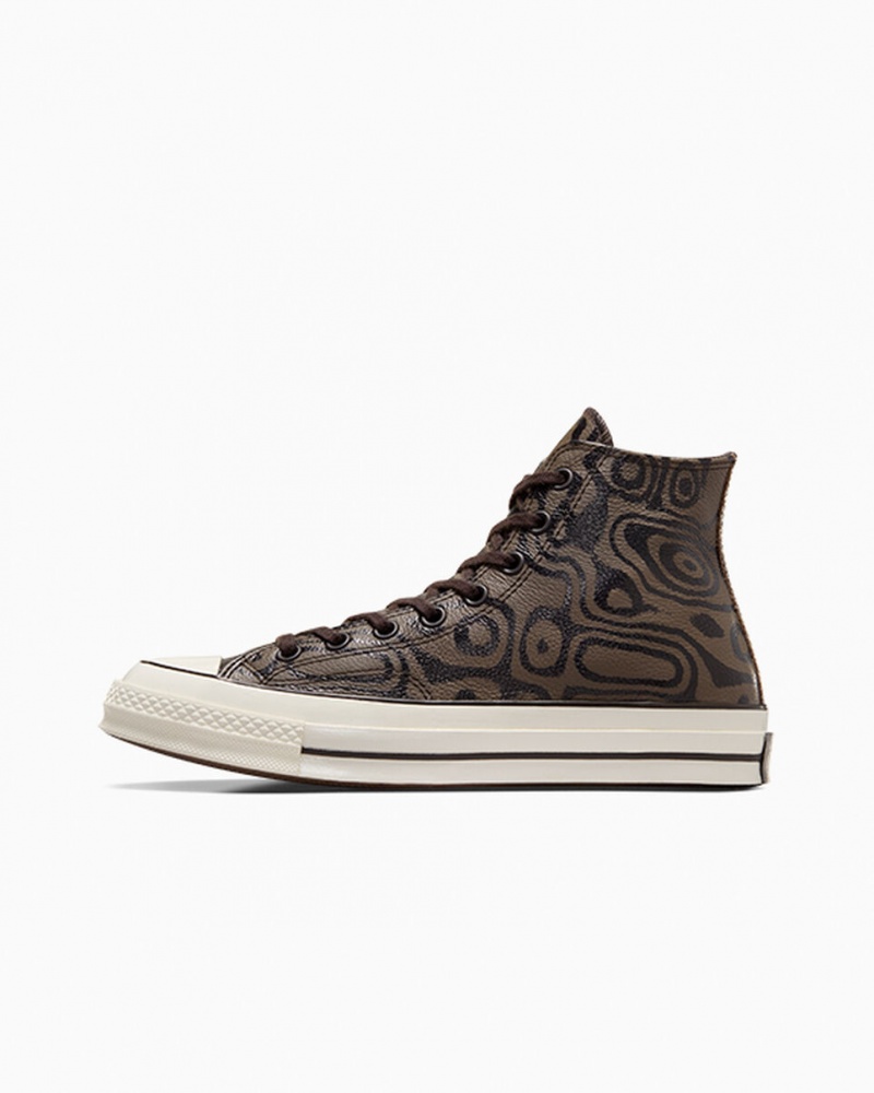 Converse Converse x Wonka Chuck 70 Chocolate Swirl Bruna | 051NHDUFO