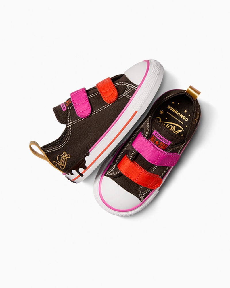 Converse Converse x Wonka Chuck Taylor All Star Easy On Bruna Rosa Vita | 843TXPHVJ