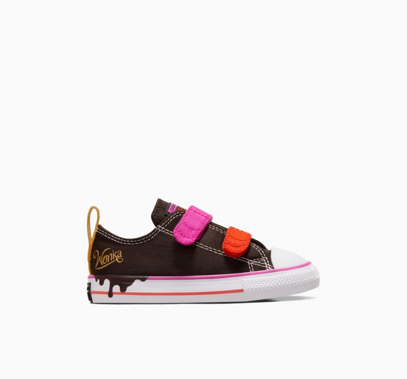 Converse Converse x Wonka Chuck Taylor All Star Easy On Bruna Rosa Vita | 843TXPHVJ
