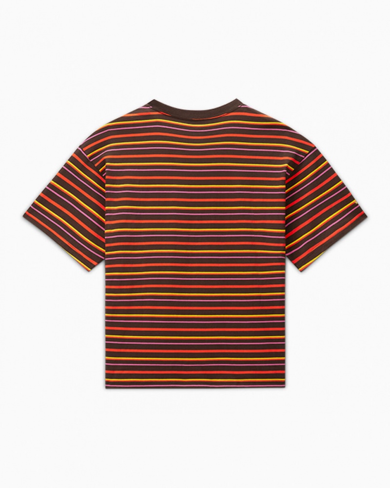 Converse Converse x Wonka Randig T-Shirt Randig | 567DXHENQ