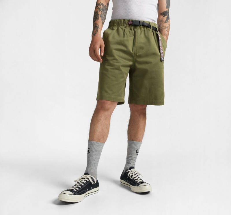 Converse Elevated Lätta Cargo Korta Gröna | 384FKGSEB