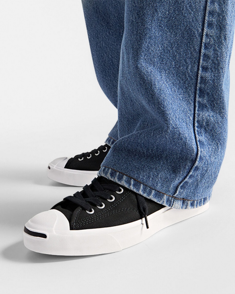 Converse Jack Purcell Svarta Vita Svarta | 861XHISUT