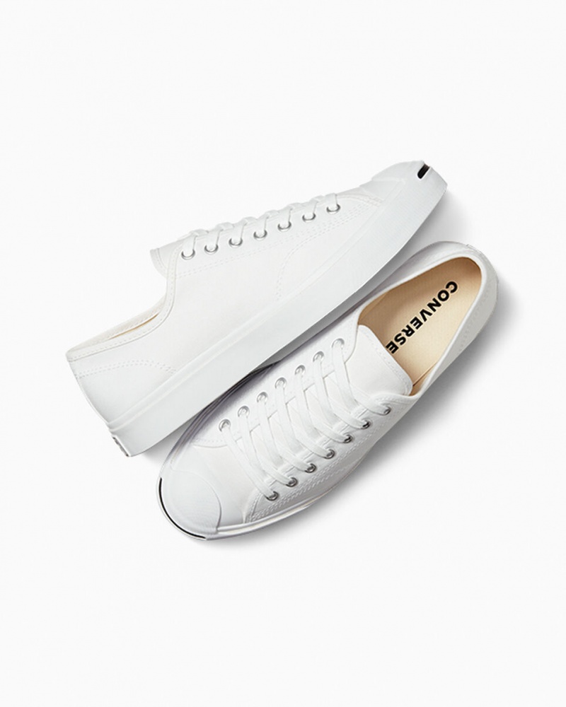 Converse Jack Purcell Vita Vita Svarta | 184DINCGS