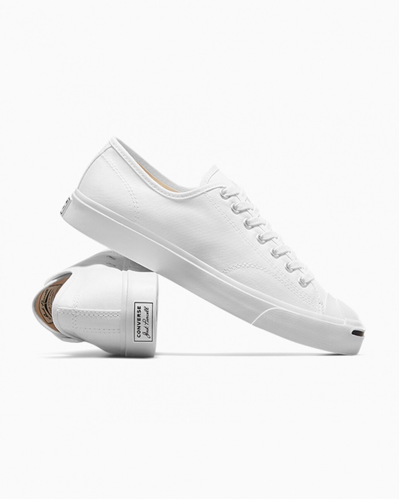 Converse Jack Purcell Vita Vita Svarta | 184DINCGS
