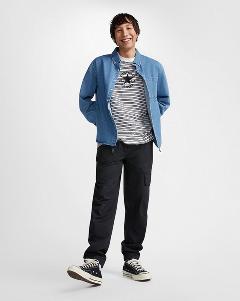 Converse Lätta Cargo Pant Svarta | 943OERYIT