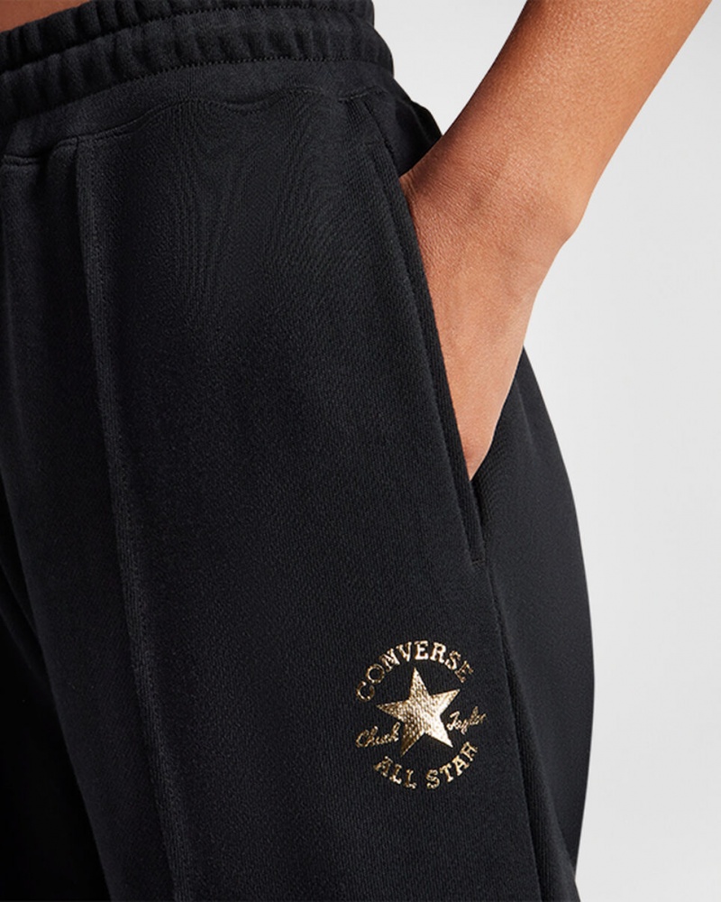 Converse Mode Knit Pant Svarta | 360YMELUT