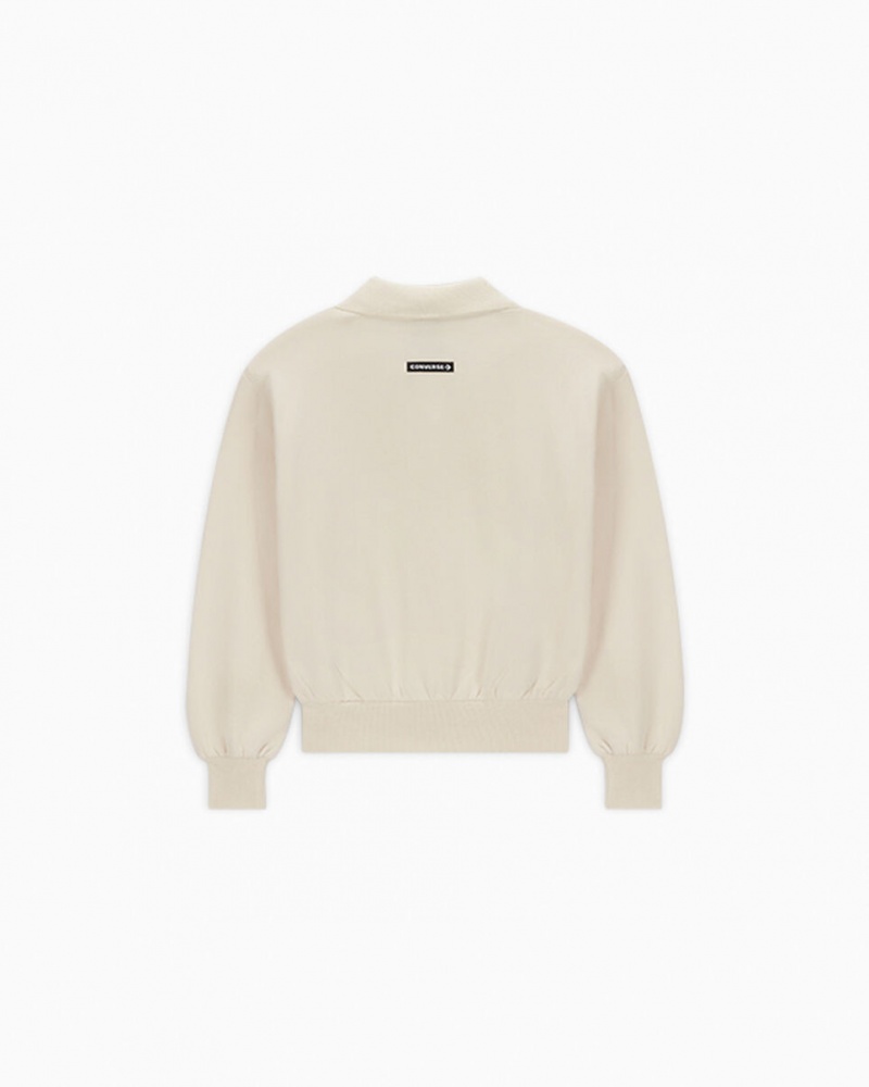 Converse Polo Crew Natural Ivory | 240VJHFOR