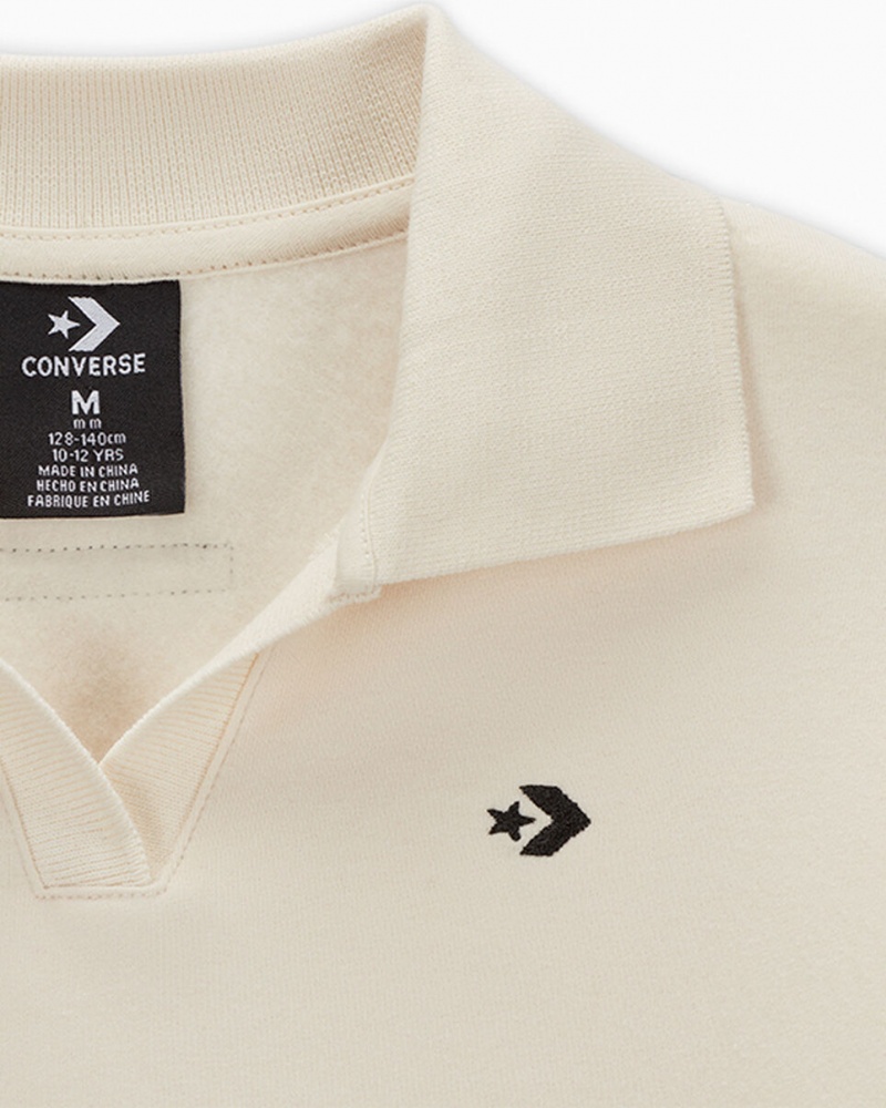 Converse Polo Crew Natural Ivory | 962SLXKRH