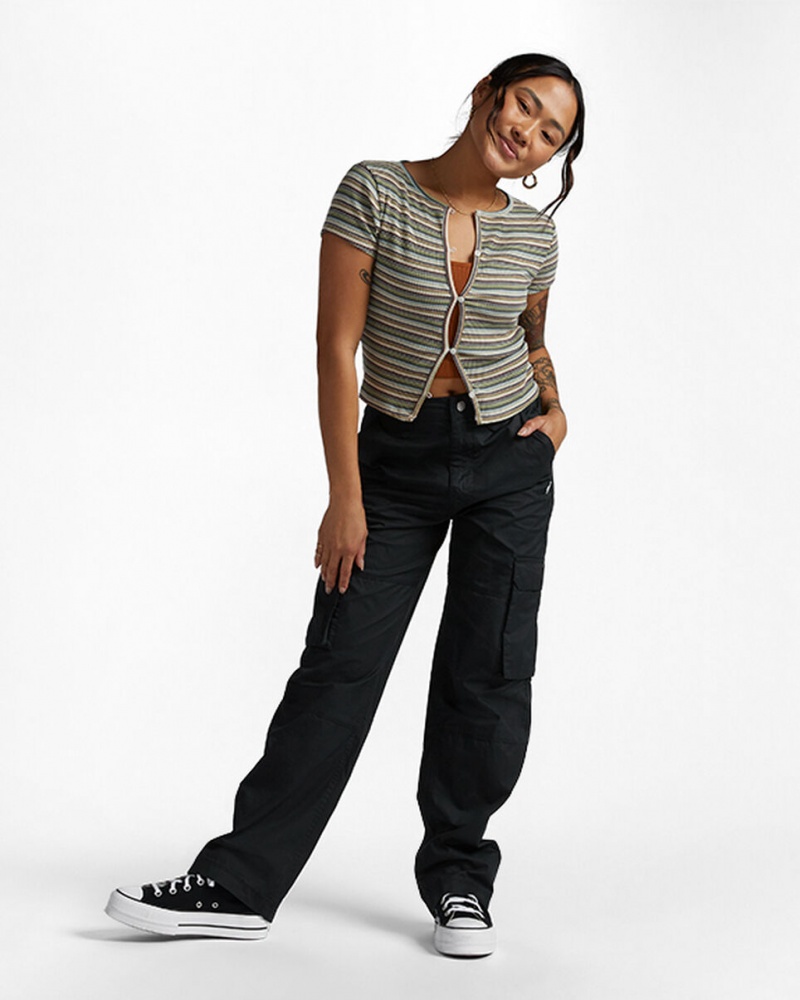 Converse Relaxed Cargo Pant Svarta | 750YIKFBT