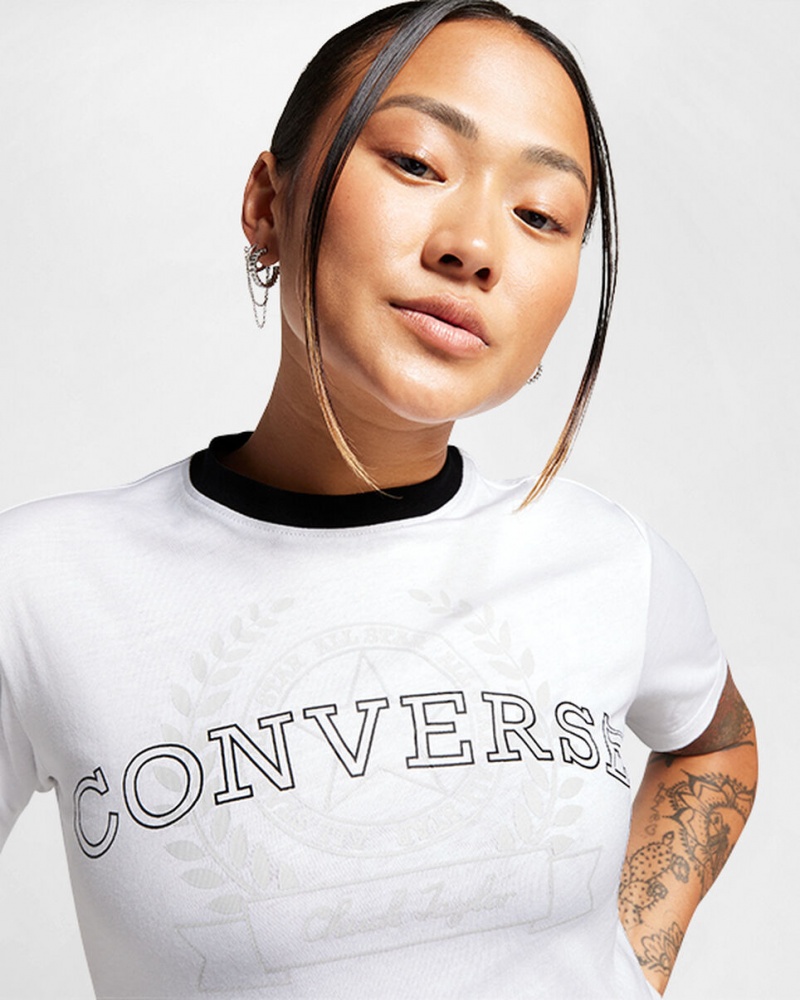 Converse Retro Chuck Taylor T-Shirt Vita | 619IPZTEM