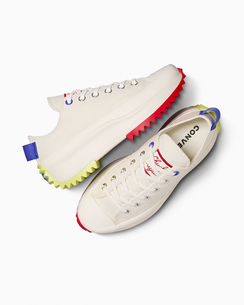Converse Run Star Hike Platform Heel Loop Blå Röda | 520NTHBVJ