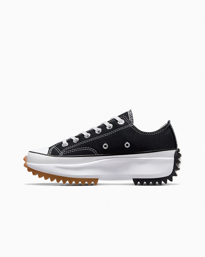 Converse Run Star Hike Platform Svarta Vita | 904EVZBDL