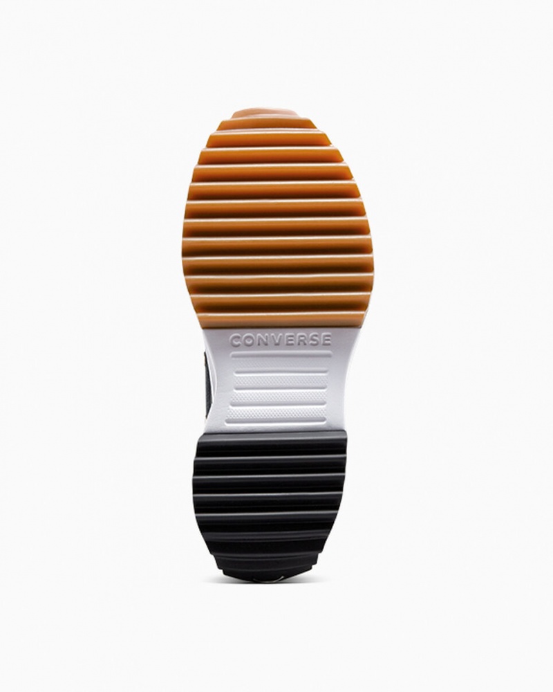 Converse Run Star Hike Platform Svarta Vita | 904EVZBDL