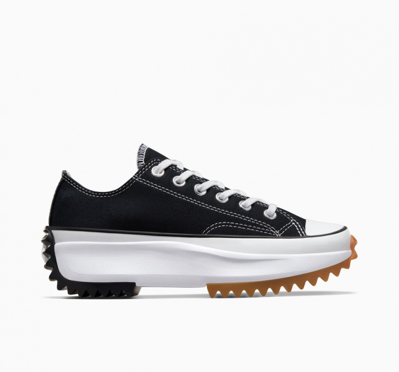 Converse Run Star Hike Platform Svarta Vita | 904EVZBDL