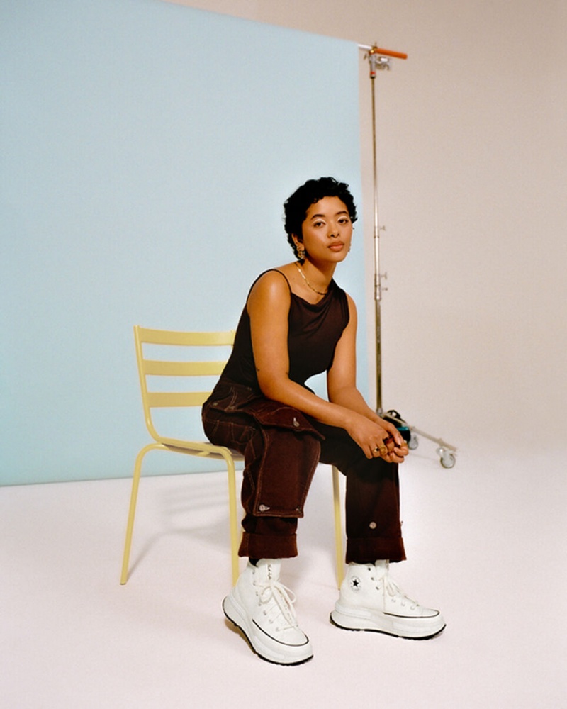 Converse Run Star Legacy CX Svarta Vita | 621MRZHBU