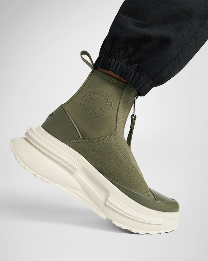Converse Run Star Legacy Chelsea CX Platform Mocka Utility / Egret / Egret | 761BMOYVU