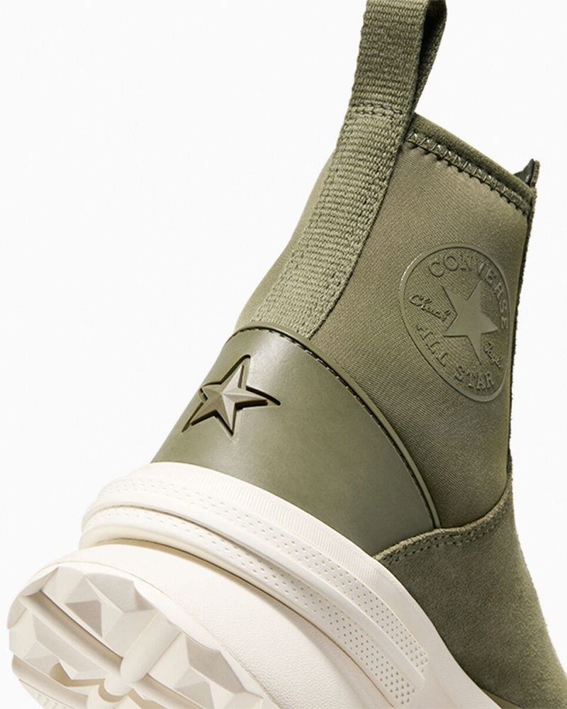 Converse Run Star Legacy Chelsea CX Platform Mocka Utility / Egret / Egret | 761BMOYVU