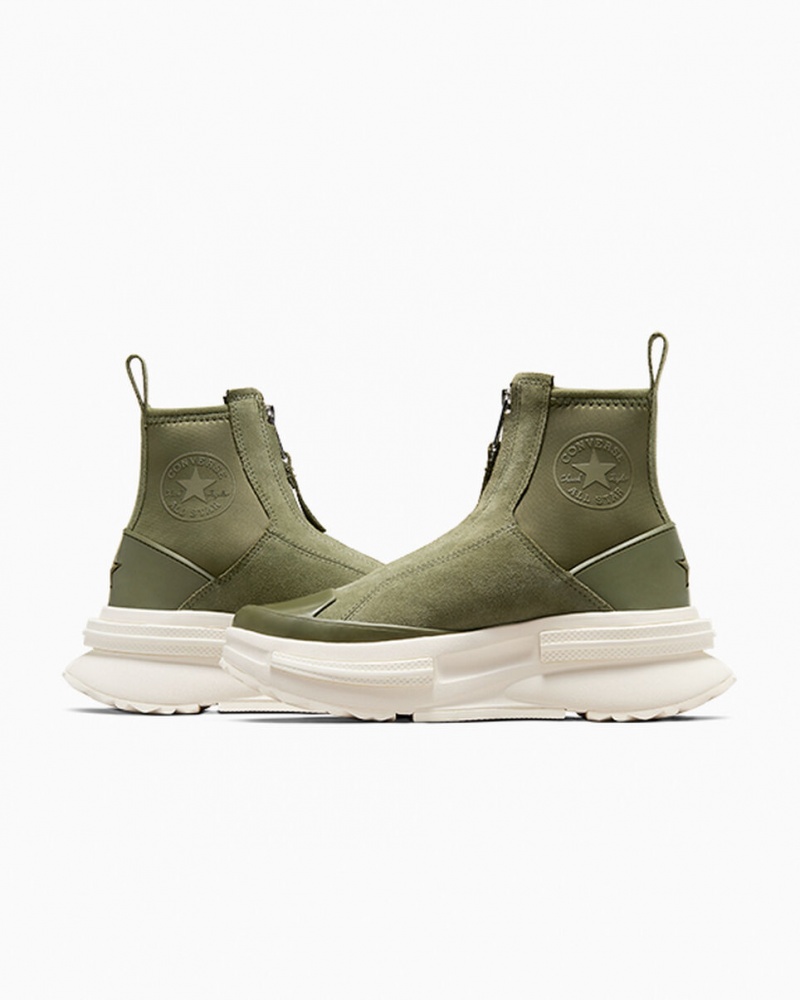 Converse Run Star Legacy Chelsea CX Platform Mocka Utility / Egret / Egret | 761BMOYVU