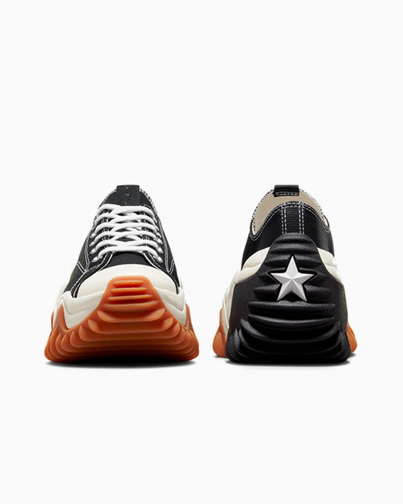 Converse Run Star Motion CX Platform Svarta Vita | 509WTNJHG