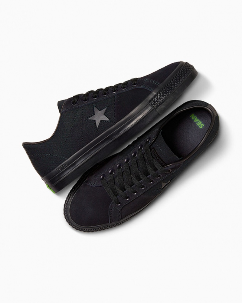 Converse Sean Greene One Star Pro Svarta Svarta Gröna | 231IPVMLQ