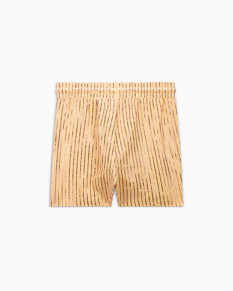 Converse Shine High Rise Shorts Sunny Oasis | 692BYPDFE