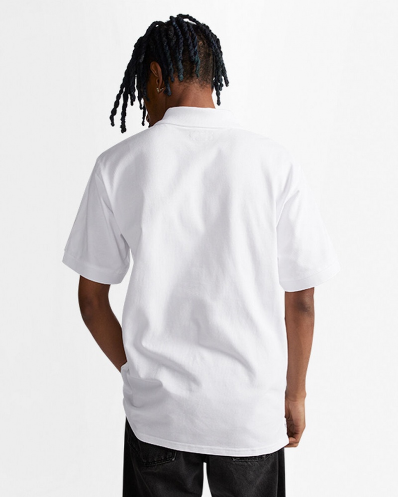 Converse Shoe Patch Polo Shirt Vita | 309PBTSUN