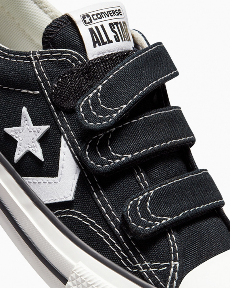 Converse Star Player 76 Easy-On Svarta Vita | 482CDJXOV