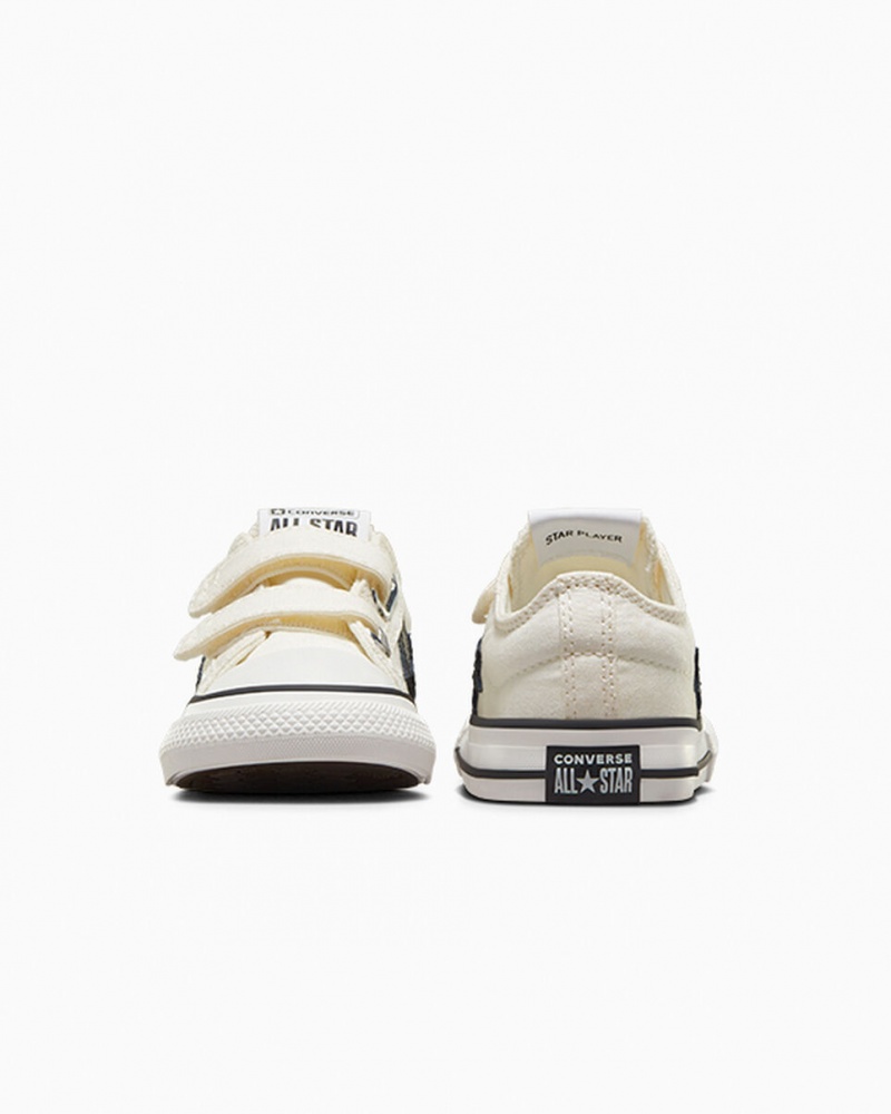Converse Star Player 76 Easy-On Vita Svarta | 961OTISJY