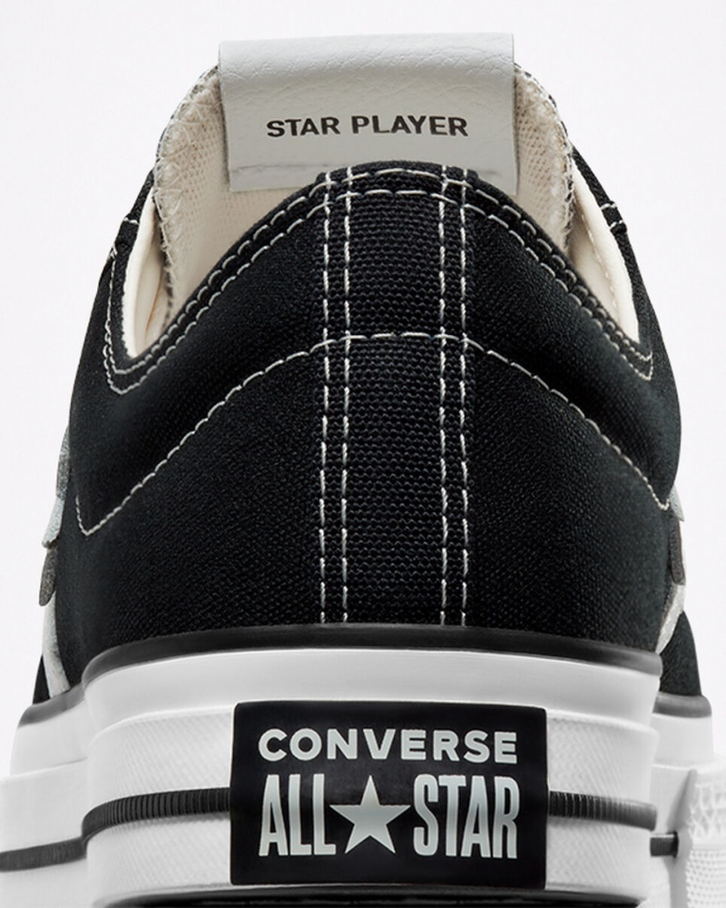 Converse Star Player 76 Svarta Vita Svarta | 975ZIWOCR