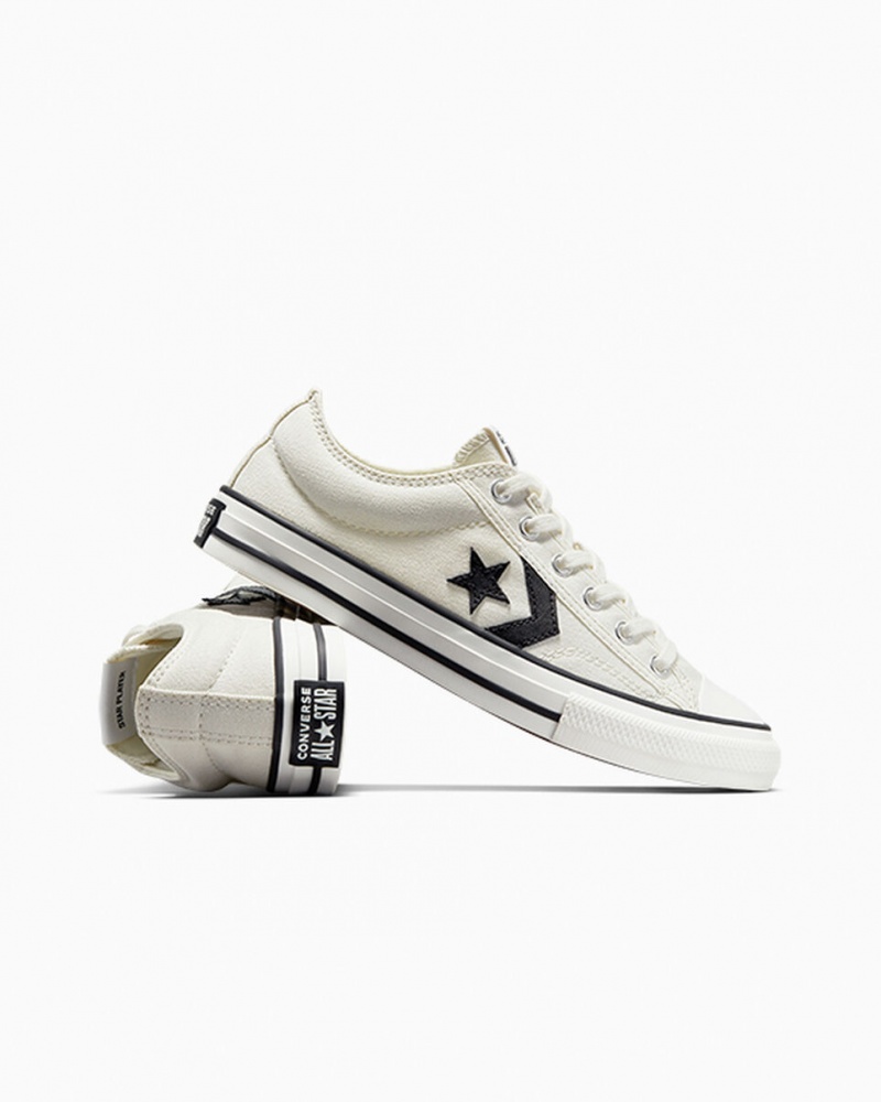 Converse Star Player 76 Vita Svarta | 450IZNUQV