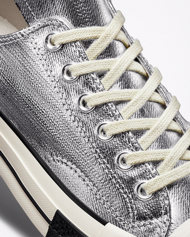 Converse TURBODRK Chuck 70 Silver Svarta | 306CAQVKD