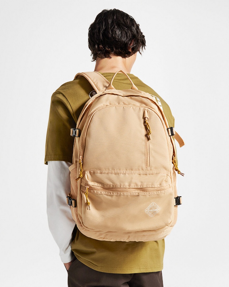Converse Tryck Hetero Edge Backpack Epic Dune | 582VKRCQL